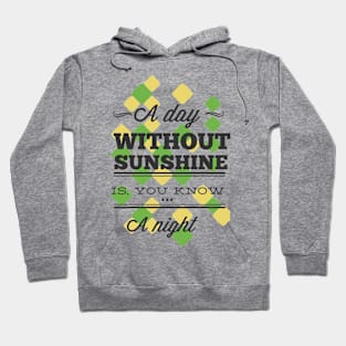 A Day Without Sunshine is you Know a Night Hoodie